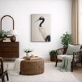 thumbnail image 5 of Canvas Print Crane Bird Wall Art Minimalist Modern Decorative for Living Room Bedroom - 32"x48", 5 of 8