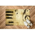 thumbnail image 6 of Printed Rug, Outdoor Rug, Soft Rug, Gift Rug, Treble Clef Rugs, Brown Rugs, Music Room Rugs, Car Mat, Soft Rug, Door Mat, Kitchen Rug, 2'x3' - 60x90 cm, 6 of 8