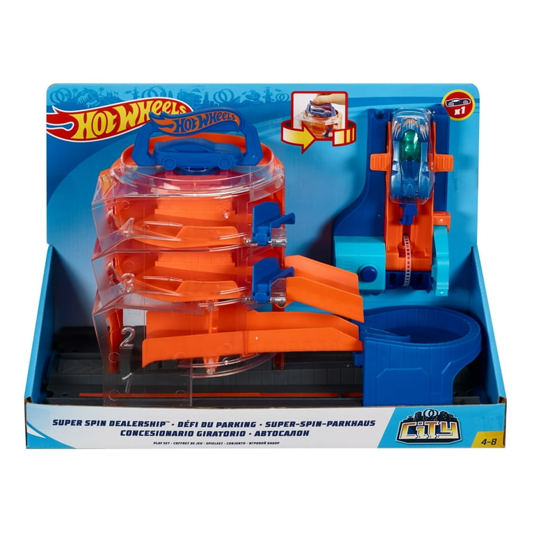 Playset Pista Hot Wheels Super Loja de Pneus - Mattel - Kidverte