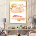 thumbnail image 3 of Designart 'Abstract Clouds Set With Pink Gold Beige and Red' Modern Framed Art Print, 3 of 4