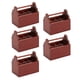 thumbnail image 1 of Modelo de caja de herramientas de madera, caja de herramientas de casa de muñecas de 5 piezas, modelo de caja de herramientas para casa de muñecas, juguetes para casa de muñecas, confiable y duradero, 1 of 9