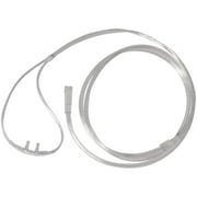 Sunset Healthcare Solutions 5pk Sunset 4Ft Adult Oxygen Nasal Cannula w/Kink-Free Supply Tubing (RES1104), Clear