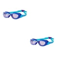 thumbnail image 2 of Gafas de natación antivaho Wosthever para todas las cabezas Azul morado 2Conjunto, 2 of 6