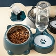thumbnail image 5 of Elevated Dog and Cat Bowls Set, Tilted Food and Water Bowls with Stainless Steel Bowls and Water Dispenser for Cats and Dogs, Ergonomic Design for Easy Feeding, 5 of 8