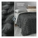 thumbnail image 3 of Cobertor Tipo Piel Ultrasuave y Calido, Ideal para Invierno. Esquimal (Negro, King Size), 3 of 6