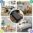 thumbnail image 5 of Green and Red Christmas Plaid Pattern Rectangle Tablecloth 60"x120",Waterproof Polyester Rectangle Table Cloth, Wipeable Spillproof Polyester Tablecloth for Dining, Camping, Indoor and Outdoor, 5 of 6