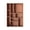 D, variant on Mini Wooden Storage Divider Ornaments Multi-compartment Display Shelf for Small Collectibles Stones Shells Trinkets 1pack