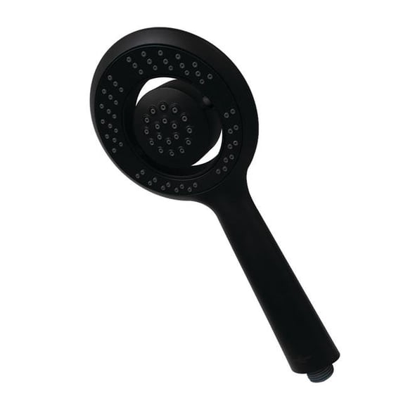 Kingston Brass Vilbosch 5 in. 4-Function Hand Shower Head, Matte Black