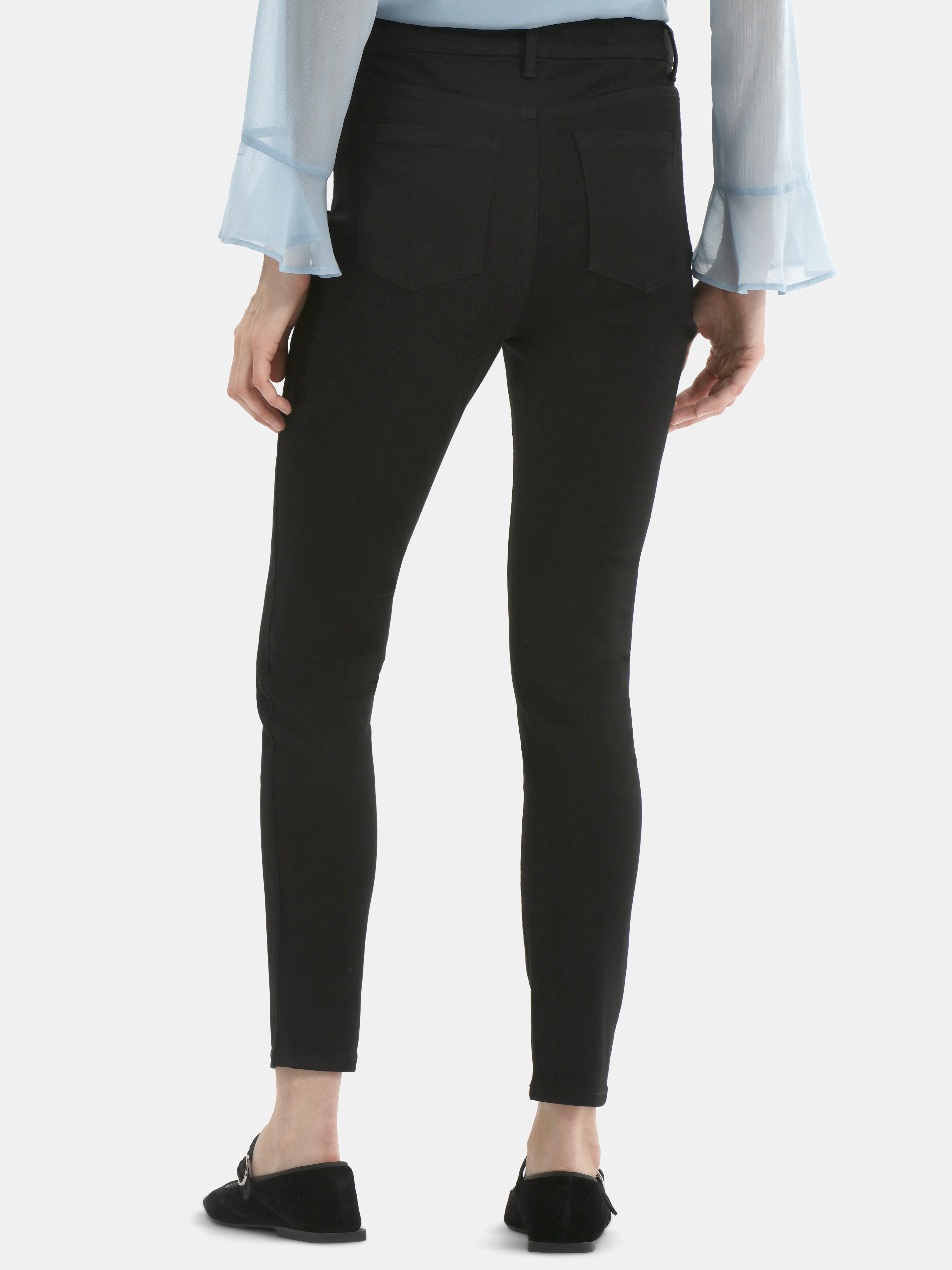 Time and Tru Women's High Rise Skinny Leg Denim Jegging photo 3