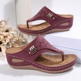 thumbnail image 6 of Orthopedic Sandals for Women 2026 Dressy Wide Width Flip Flops with Arch Support Comfortable Sandals Casual Summer Beach Wedge Non Slip Flip Flops Beach, 6 of 9