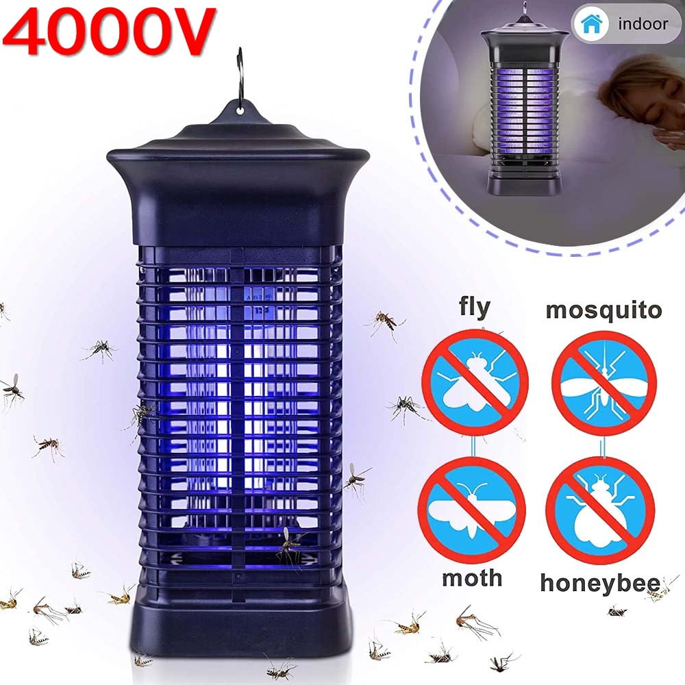 Mosquito Fly Bug Insect Zapper Killer Indoor Outdoor Electronic LED Trap Lamp