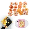 thumbnail image 2 of SSNTSY Faux Flower Heads, Mini Flowers for Craft, Artificial Silk Flowers, Small Faux Flowers for Graduation Cap DIY Cake Wedding Party Home Garland, 2 of 8