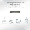 thumbnail image 3 of Conmutador no administrado Gigabit Ethernet de 16 puertos NETGEAR GS116NA, 3 of 5