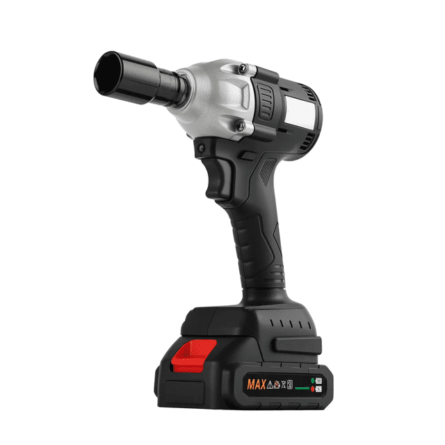 Taladro Pistola Llave Impacto Percutor Electrico Wireless Lab.G negro gris