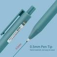 thumbnail image 2 of 6 Color Ink Pens Set Retractable Drawing Pens 0.5mm Fine Fiber Tip Pen Lead Fast-dry for Journaling Writing Note Taking Coloring School Office Home Stationery Supplies, 2 of 8