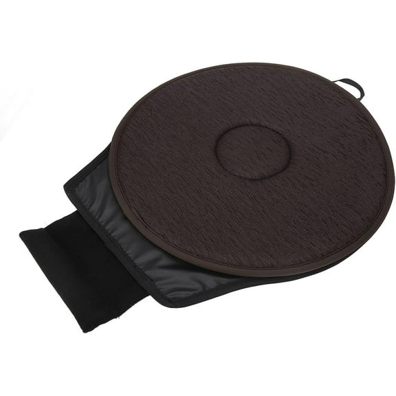 Auto Swivel Cushion Seat, Padded Rotating Vehicle Seat Cushion for Adults, Seniors, and Elderly, 360 Degree Rotating Car Seat Spinner with Non-Slip Base, Mobility Aid and Standing Assist