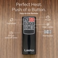 thumbnail image 6 of Lasko 755320 Silver 1500W 2 Speed, Oscillating, Remote, Timer Ceramic Tower Space Heater, 6 of 17