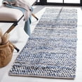 thumbnail image 2 of SAFAVIEH Natura Leonard Distressed Runner Rug, Blue/Ivory, 2'3" x 8', 2 of 8