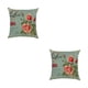 thumbnail image 2 of Funda de almohada de flores Injueey fácil de cambiar cojín decorativa suave y duradera poliéster, 2 of 6