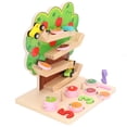 thumbnail image 1 of Car Ramp Toy, Toddler Race Track Color Recognition Fine Workmanship  For Early Childhood Education, 1 of 8