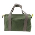 thumbnail image 1 of Bolsa de herramientas de boca ancha, bolso de mano de lona resistente de alta capacidad, bolsa de herramientas multifunción portátil para llave de almacenamiento, destornilladores, alicates,, 1 of 5