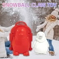 thumbnail image 3 of Schneeballformer mit Cartoon Motiven Kunststoffclips Schneeballform Sand, 3 of 9