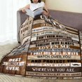 thumbnail image 5 of Husband Gifts from Wife, Husband Blanket 50x60 Inch for Him, Warm Throw Blankets Gifts for Husband Wedding Valentine's Day Husband Gifts, 5 of 5