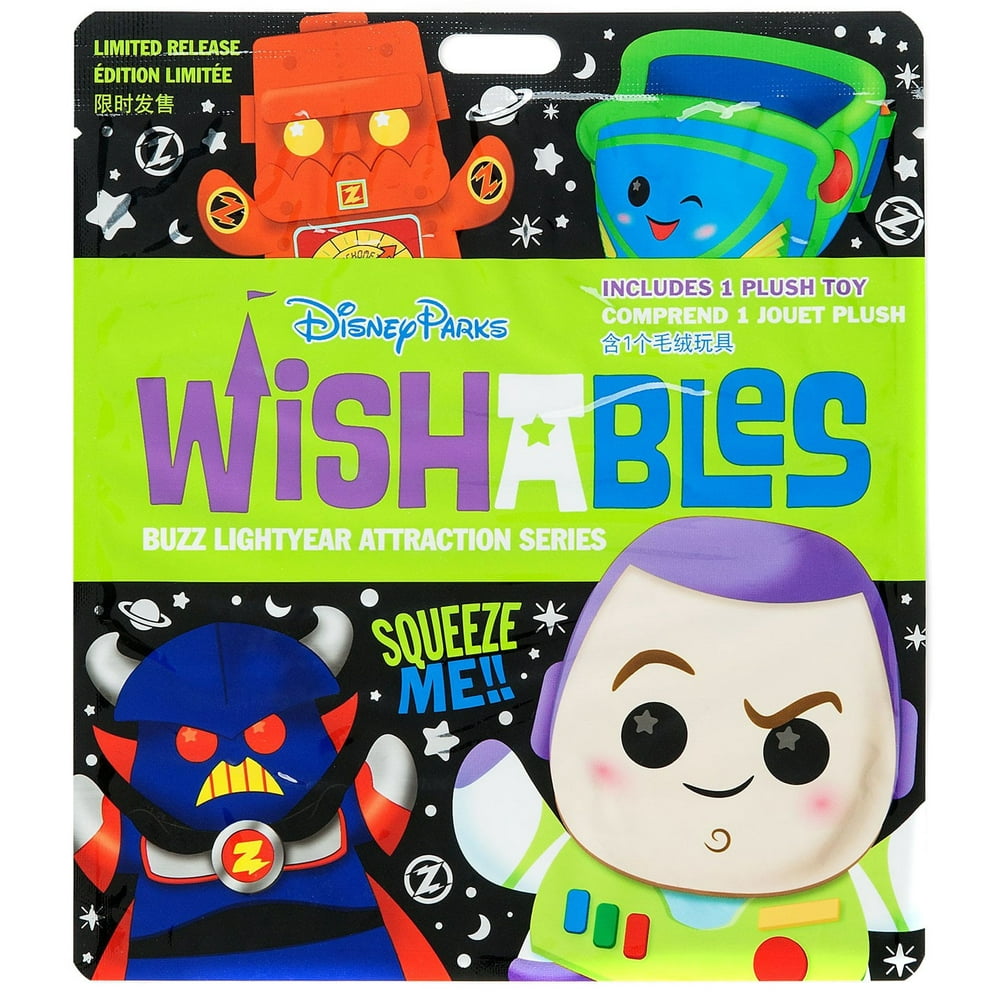 Disney Wishables Buzz Lightyear Attraction Series Mystery Plush - Walmart.com - Walmart.com