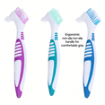 thumbnail image 5 of ACDANC 2026 New 3Pcs/Set Denture Cleaning Brush Portable Cleaning Brush False Teeth Brushes for Denture Care Denture Cleaner with Multi-Layered Soft Bristles and Dual Angled, 5 of 7