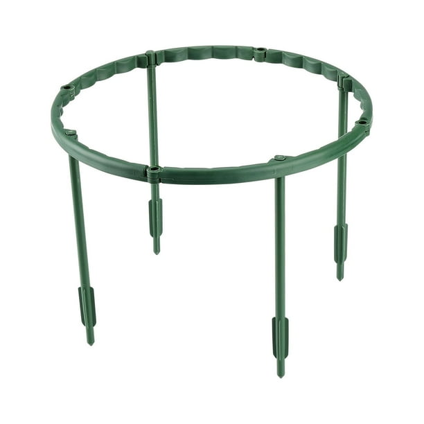 Estaca de soporte para plantas, anillo de soporte semicircular para plantas, soporte para flores de jardín, estacas de soporte para plantas de interior