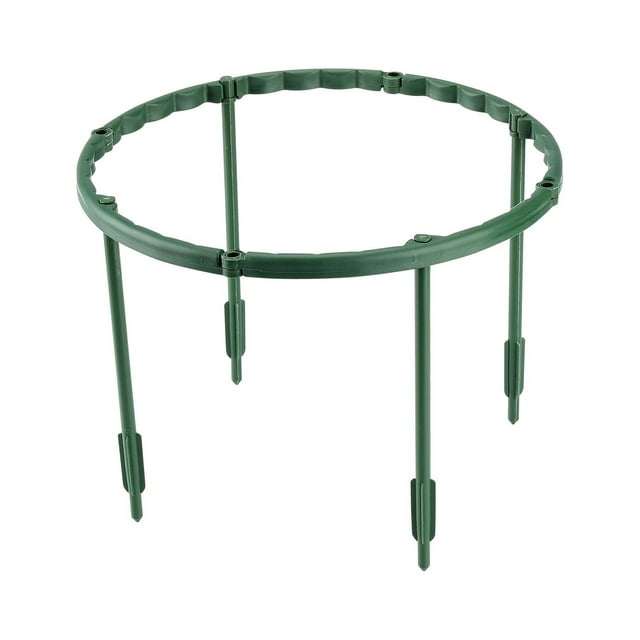 Estaca de soporte para plantas, anillo de soporte semicircular para plantas, soporte para flores de jardín, estacas de soporte para plantas de interior