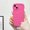 Hot Pink Wavy, variant on Case for iPhone 13 Pro Max,Solid Hot Pink Curly Wave Frame Case,Soft Liquid Silicone Shockproof for iPhone 13 Pro Max Case 6.7 inches