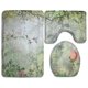 thumbnail image 1 of ABPHQTO Selva Juego de alfombras de baño de 3 piezas Alfombra de baño Alfombra de contorno y tapa de inodoro ABPHQTO Cont-CHAPPLE-32253, 1 of 2