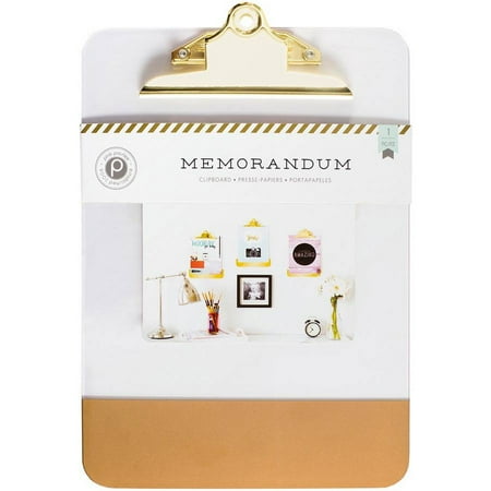 Memorandum Clear Clipboard 12.5"x9"-