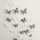 thumbnail image 2 of 18 Pzas Calcomanías De Mariposa 3D DIY Para Pared/Calcomanía De PVC/Decoración De Habitación/Casa, 2 of 4