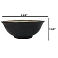 thumbnail image 5 of Pack Of 6 Crackle Blue Sky Aozora Kannyu Ceramic Large Pho Ramen Soup Bowls 47oz, 5 of 9