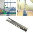 thumbnail image 2 of Stove Pipe Flue Extension Tube Chimney Stainless Steel Without Rain Winter Hole, 2 of 8