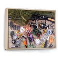 thumbnail image 2 of Designart "Essential Fishing Gear II" Hunting & Fishing Floater Framed Canvas Wall Art, 2 of 5