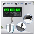 thumbnail image 4 of 7 In 1 Digital Multifunction Humidity Temp ORP TDS EC CF PH Meter Water Quality Purity Tester Device Monitor For Aquarium Pool ,Accurate - BLACK_PLUG-01, 4 of 7