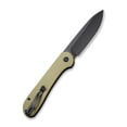 thumbnail image 2 of Civivi Knives Elementum Button Lock C2103B Black 14C28N Stainless Olive Micarta  Cuchillo, 2 of 7