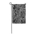 thumbnail image 1 of NUDECOR Hand Black and White Abstract Pattern Wave Exotic Doodle Geometric Garden Flag Decorative Flag House Banner 28x40 inch, 1 of 1