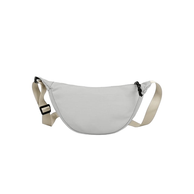 Bolso Crossbody Pequeño Bolso Crossbody, Bolso de Dumpling, Bolso de Hombro Ligero, Bolso de Axilas, Bolso de Hombro Blanco