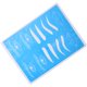 thumbnail image 5 of Piel de silicona para práctica de microblading, piel para práctica de tatuajes, delineador de cejas y labios., 5 of 14