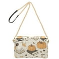 thumbnail image 2 of FORMRS Women Crossbody Purse with Chain Strap Vegan Leather Shoulder Handbag, Beige Fall Books, 2 of 7