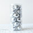 thumbnail image 2 of Boules en PVC Argentées 24 Unités (1,5”), 2 of 2