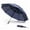Blue, variant on Heavy-Duty Windproof Double-Layer Automatic Folding Umbrella