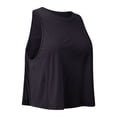 thumbnail image 6 of Aihuaihua Women's Pleated Cropped Sports Tank Tops Sleeveless Running Workout Tops Active Yoga Tops Shirts 2026 Fasion Dark Blue M, 6 of 8