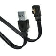 thumbnail image 4 of Right Angle USB to Mini USB Right Angle Data Cable Flexible Silicone Cord, 4 of 9