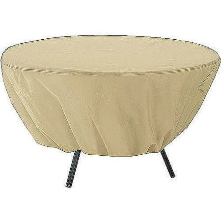 Classic Accessories Terrazzo Round Patio Table Furniture Storage Cover, fits up to 50