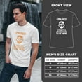thumbnail image 4 of Greenyef Graphics I Paused My Game to Be Here Gamer Gift Funny Tee Men's T-Shirt Style-37 (White & Orange, Large), 4 of 6